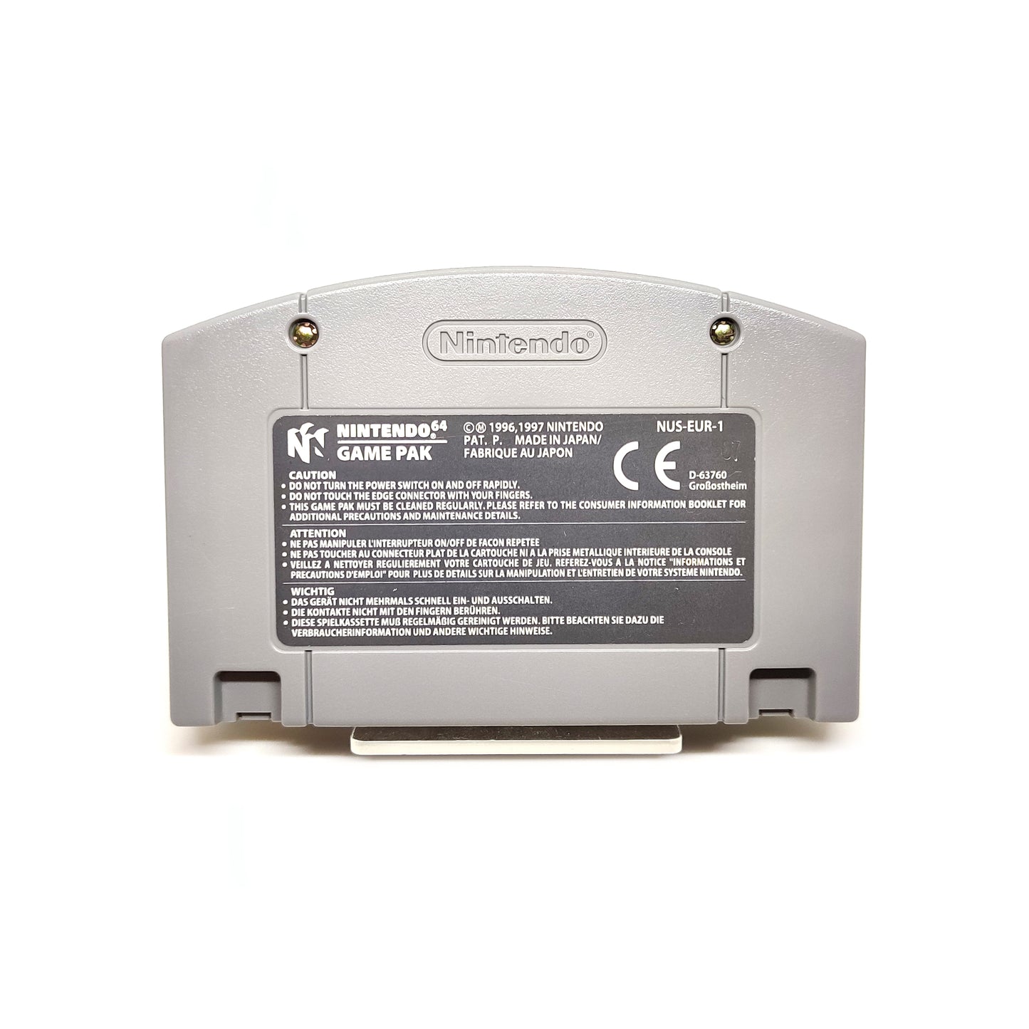 007 The World Is Not Enough játék - Nintendo 64 PAL