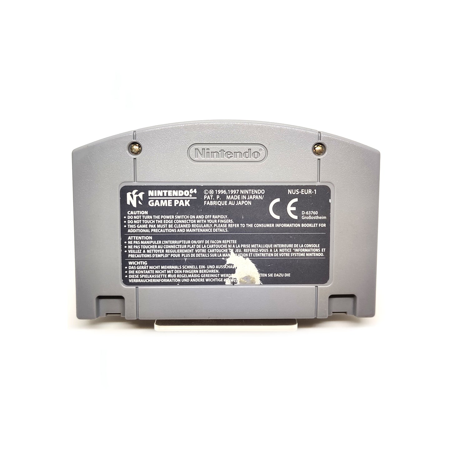 Clay Fighter 63⅓ - Nintendo 64 PAL játék