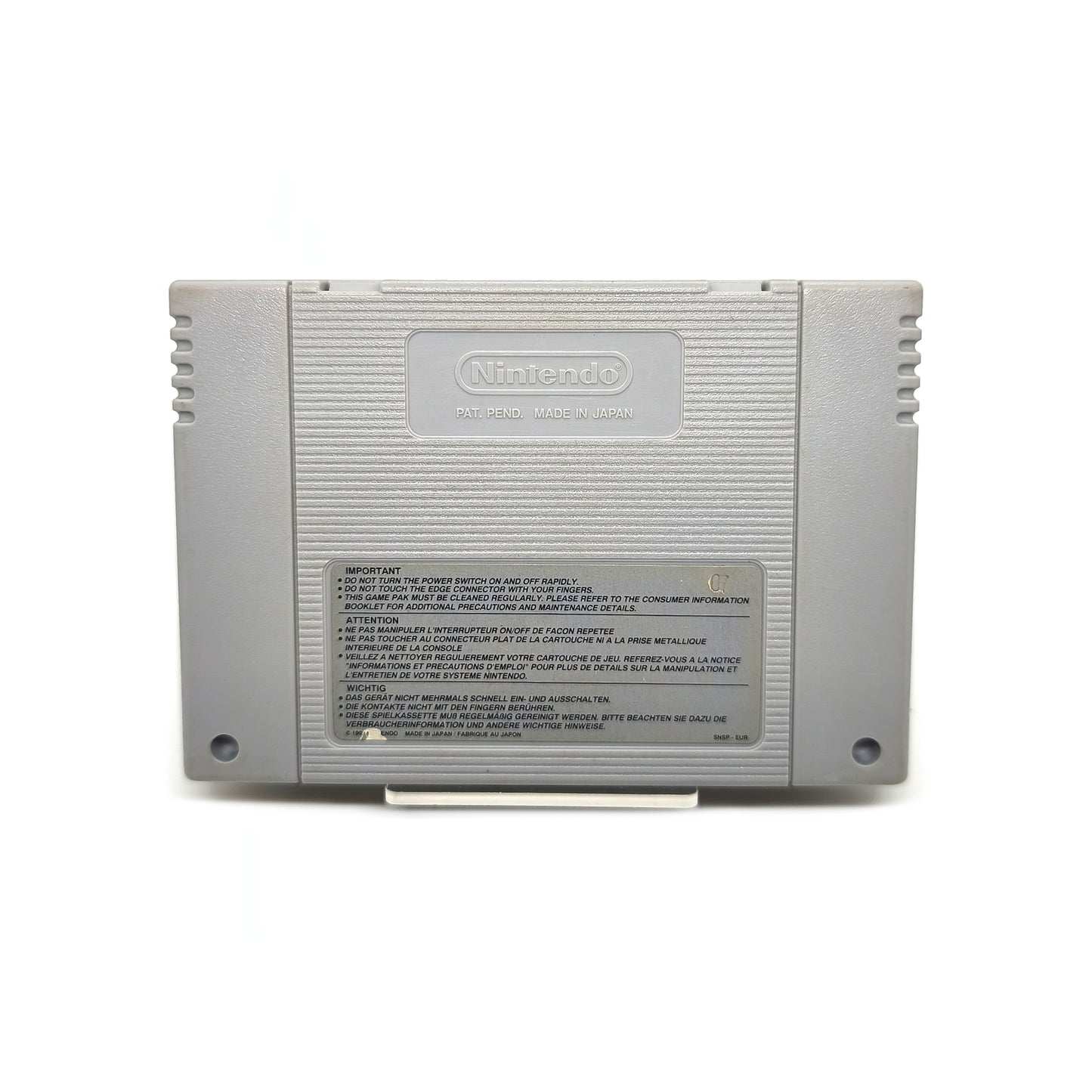 Dino Dini's Soccer - Super Nintendo PAL játék