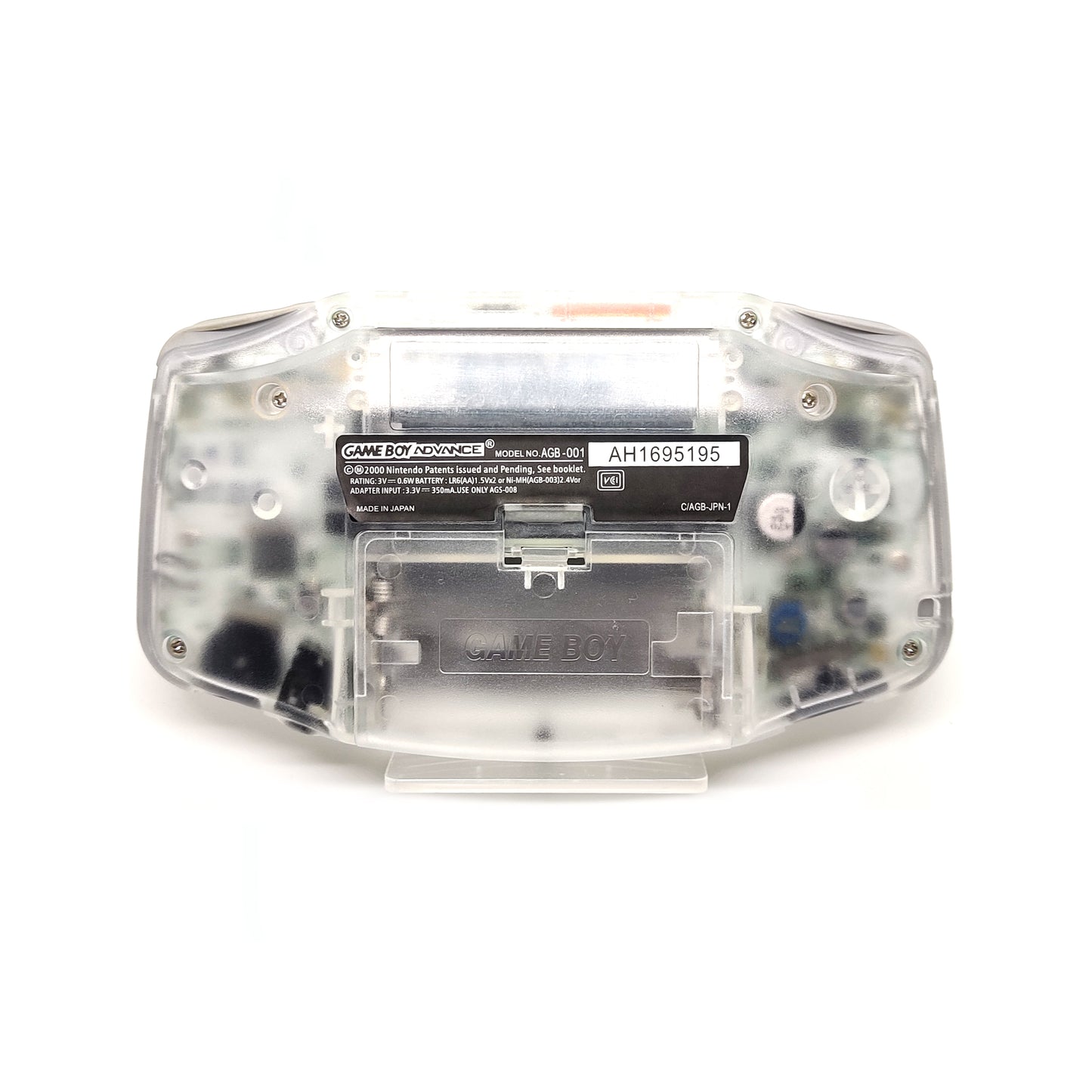 Nintendo Game Boy Advance konzol átlátszó