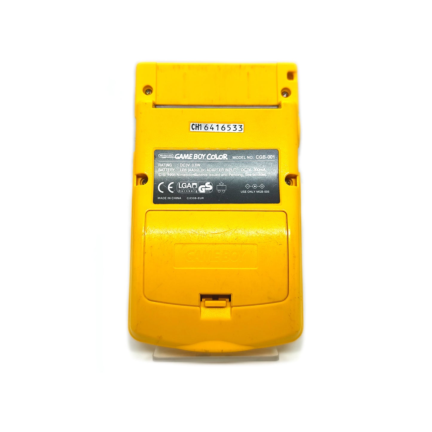 Nintendo Game Boy Color konzol sárga
