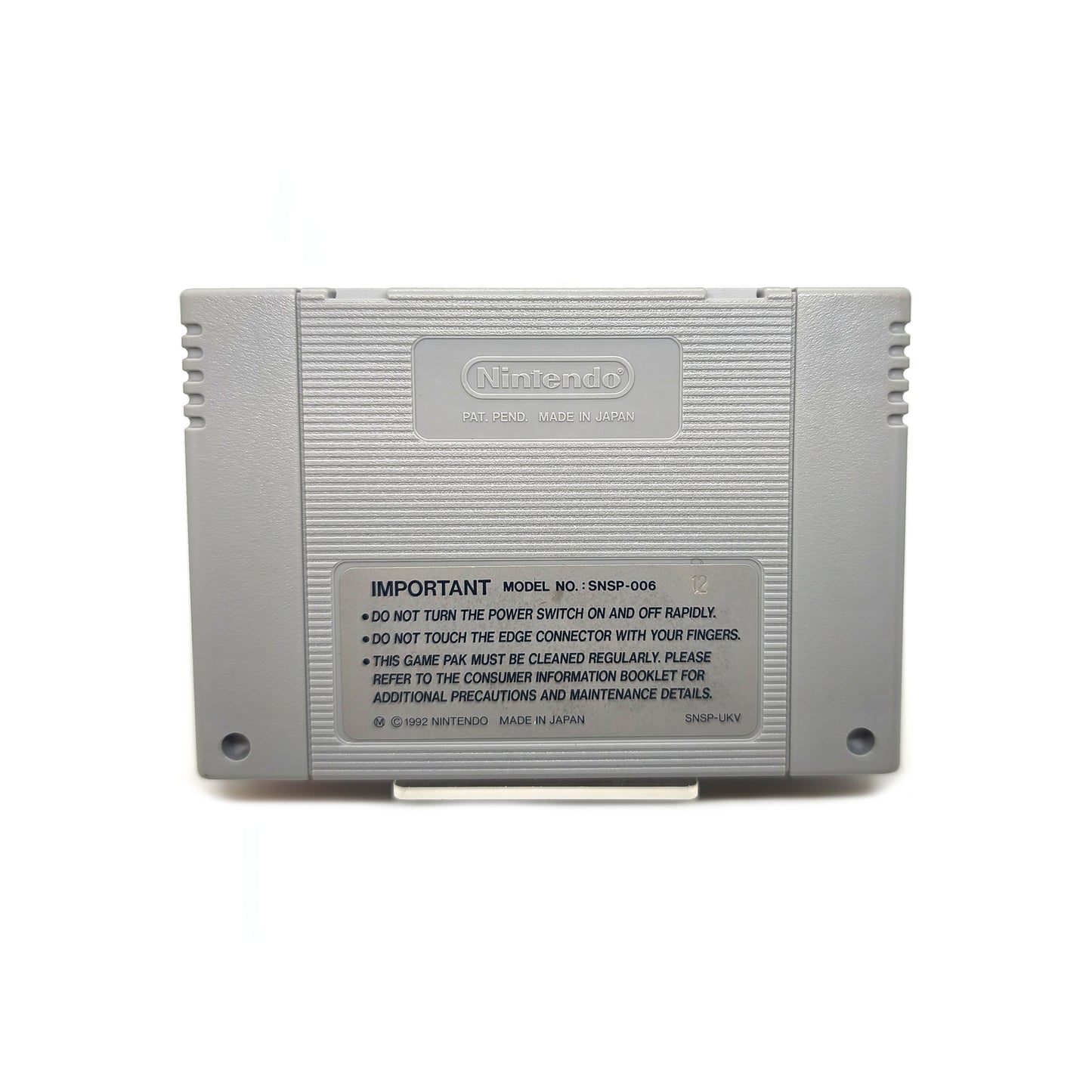Mortal Kombat játék - Super Nintendo PAL