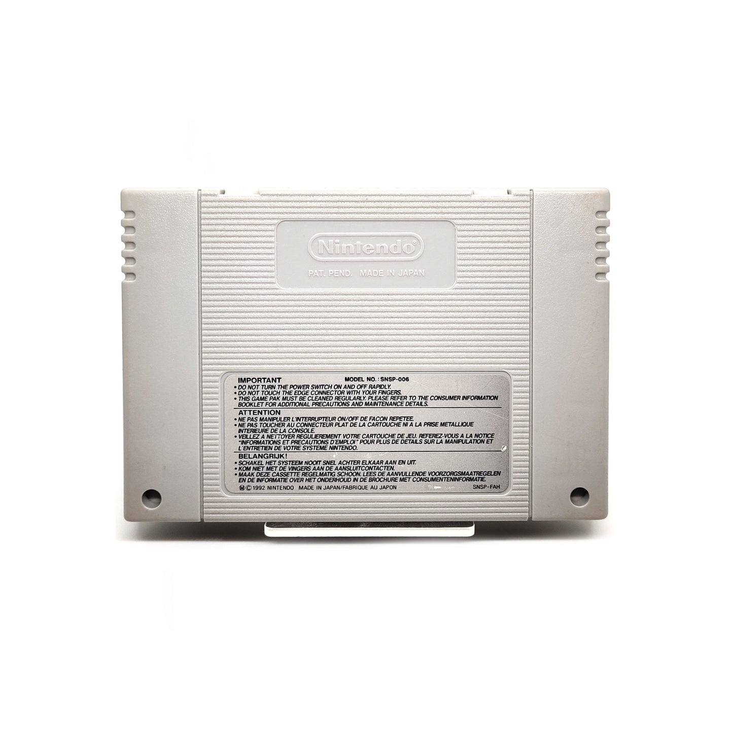 The Smurfs - Super Nintendo játék PAL