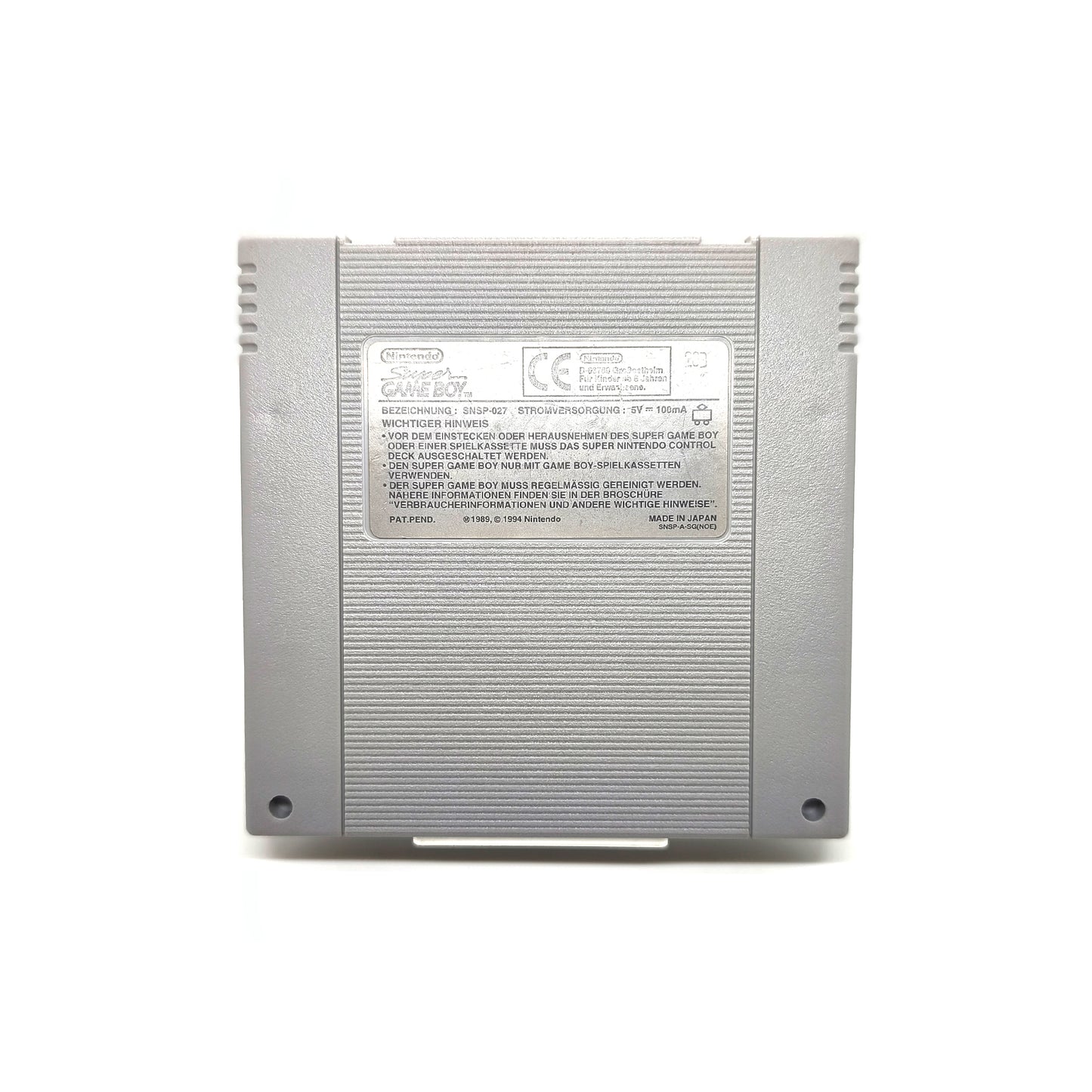 Super Game Boy kiegészítő - Super Nintendo PAL