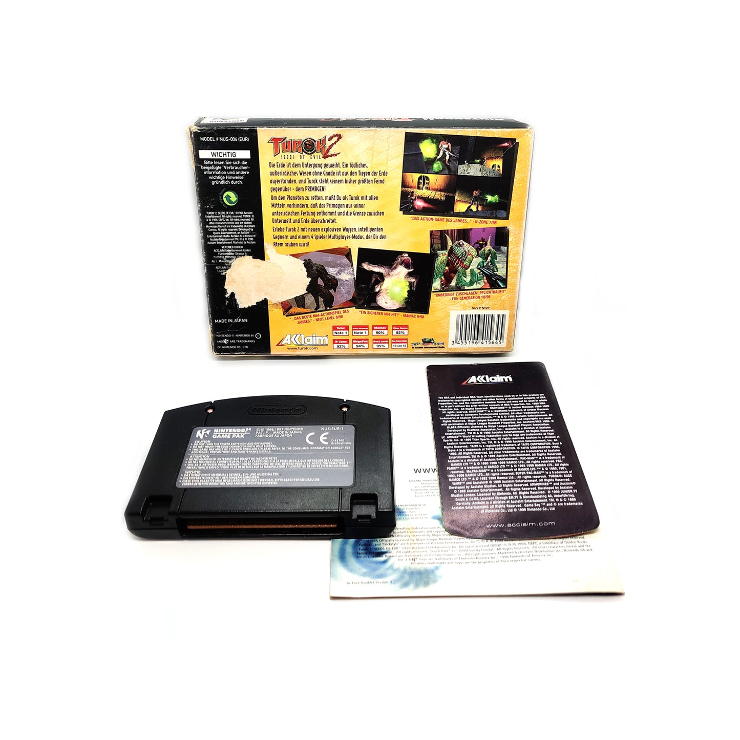 Turok 2: Seeds of Evil - Nintendo 64 PAL játék