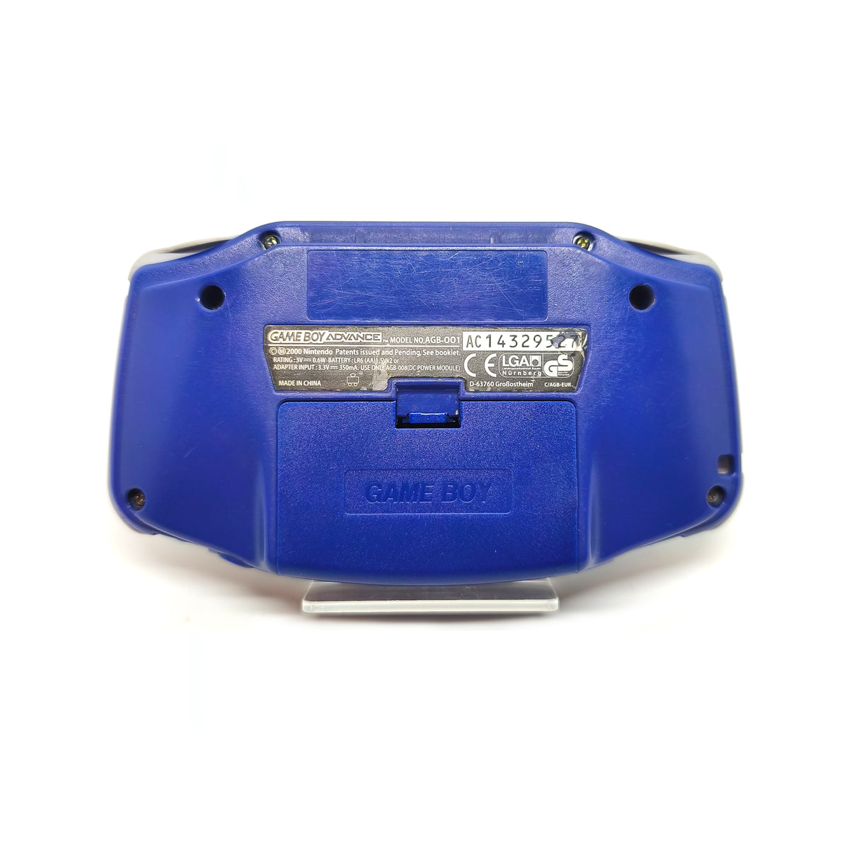 Nintendo Game Boy Advance konzol Indigo