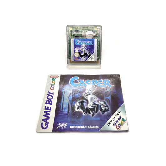 Casper + leírás (manual) - Nintendo Game Boy Color játék