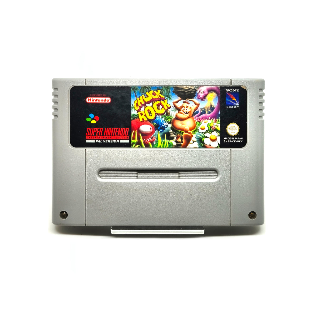Chuck Rock - Super Nintendo PAL játék