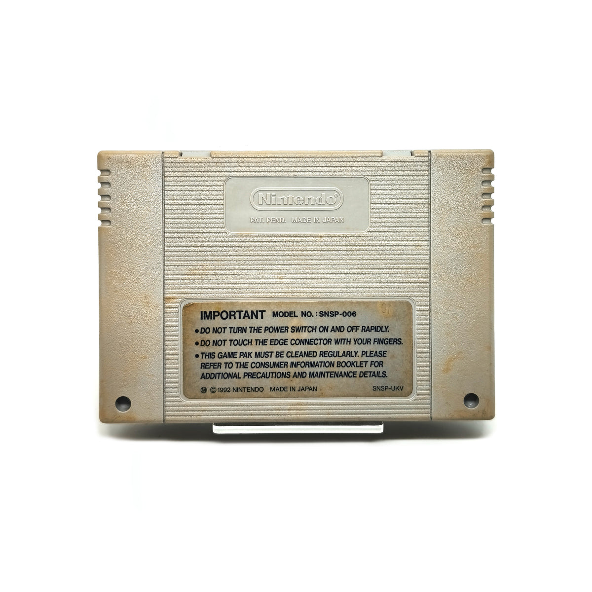 Cybernator - Super Nintendo PAL játék