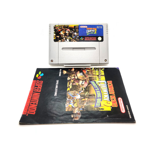 Donkey Kong Country 2: Diddy's Kong Quest + leírás (manual) - Super Nintendo PAL játék