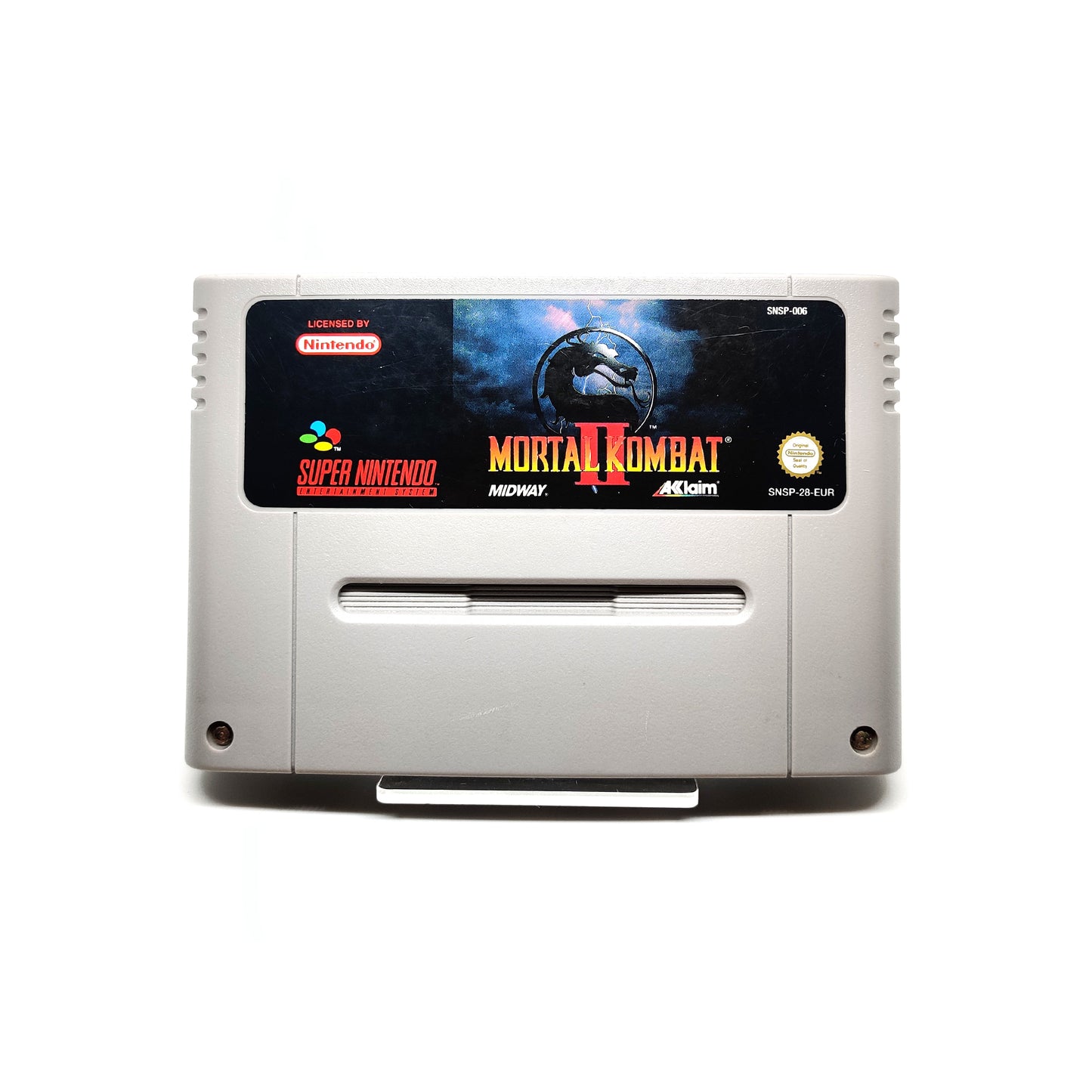 Mortal Kombat 2 játék - Super Nintendo PAL