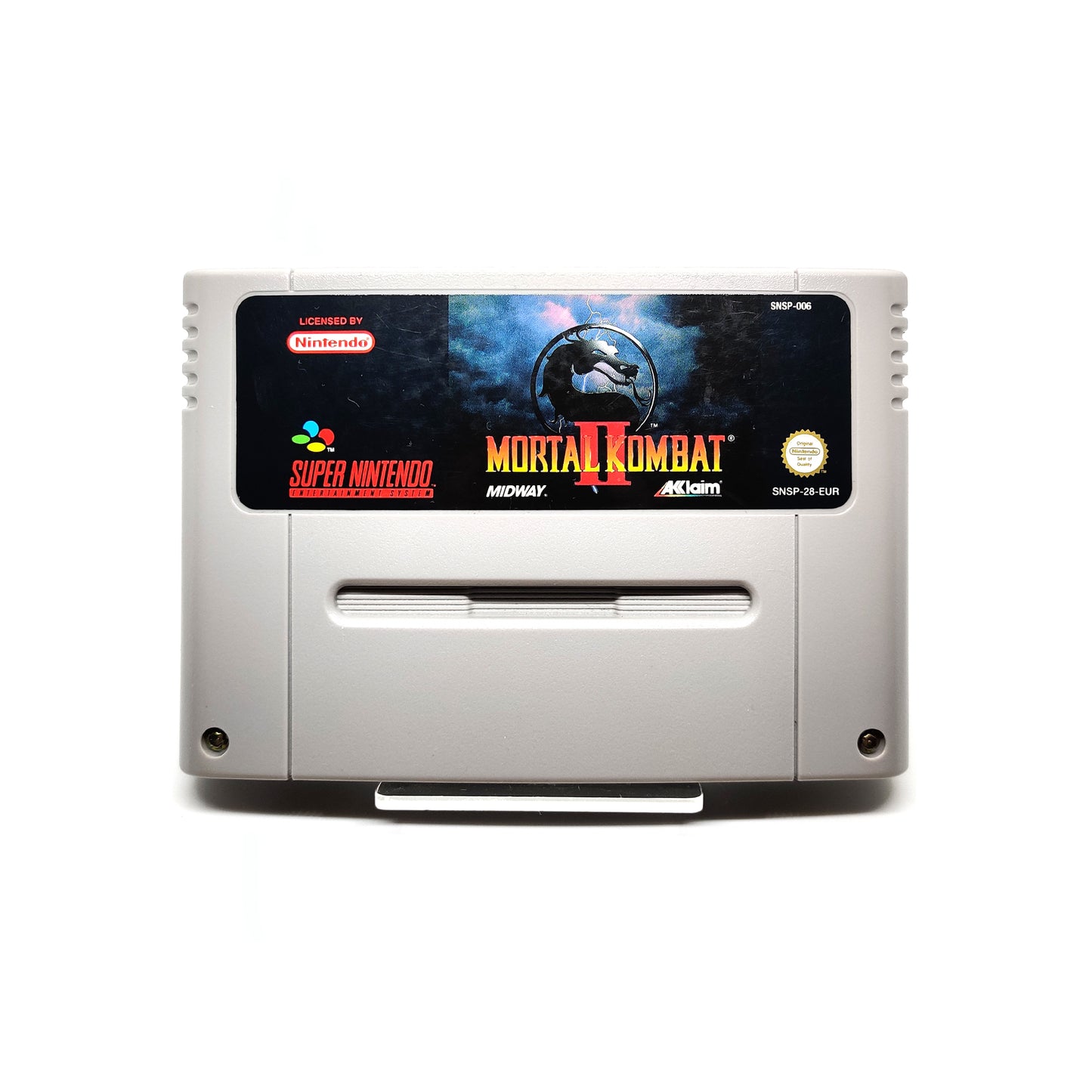 Mortal Kombat 2 - Super Nintendo játék PAL