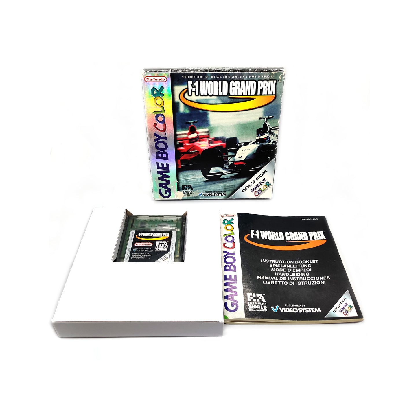 F-1 World Grand Prix - Nintendo Game Boy Color játék