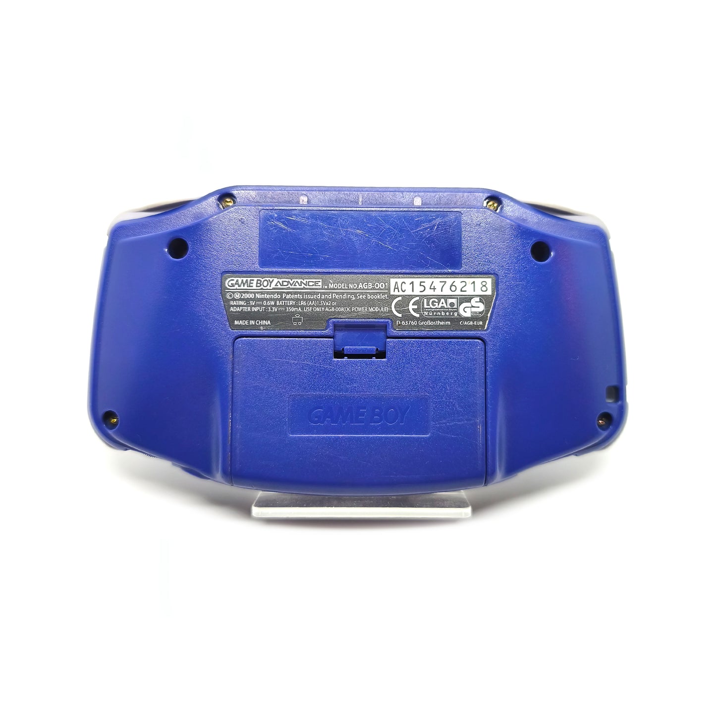 Nintendo Game Boy Advance konzol Indigo
