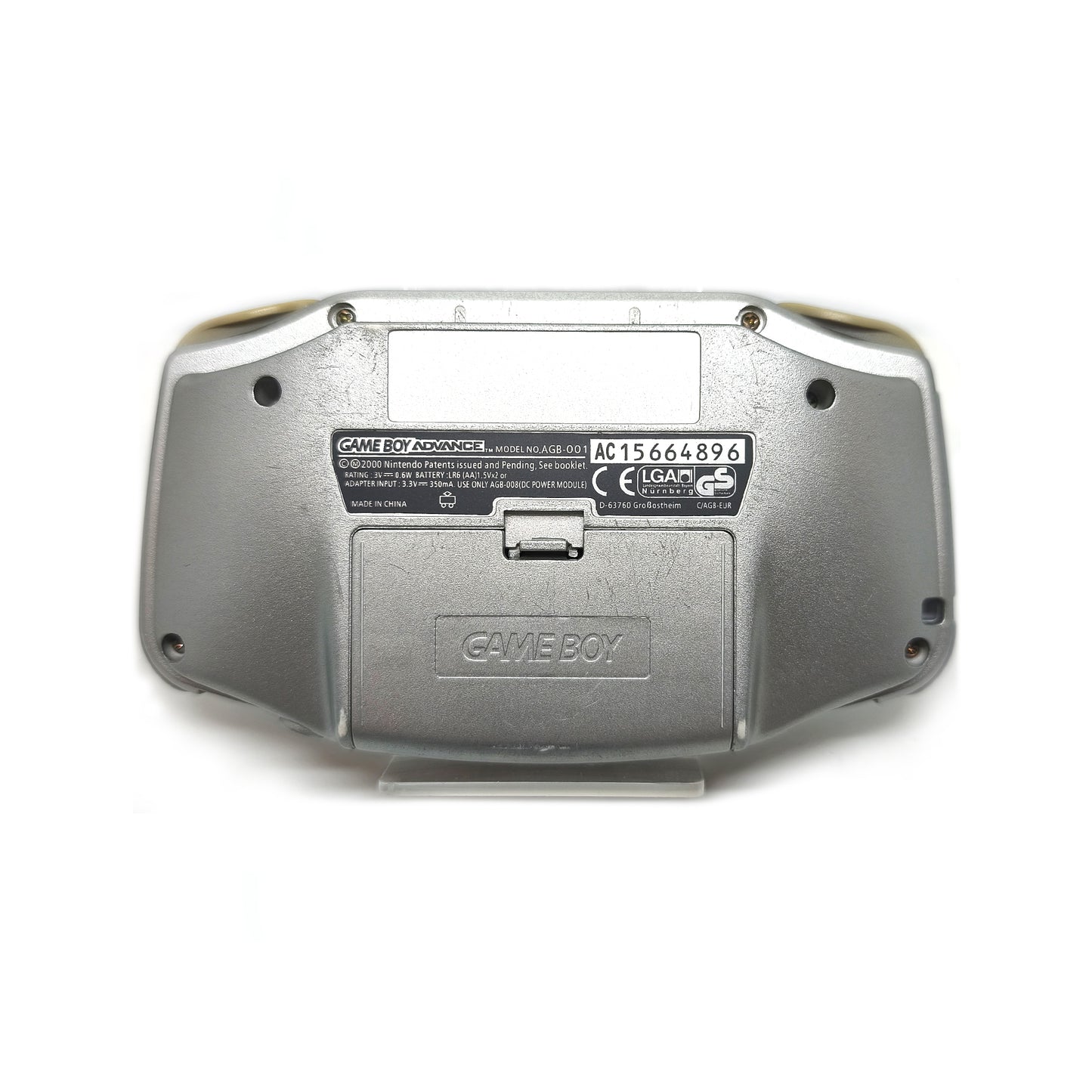 Nintendo Game Boy Advance konzol Silver