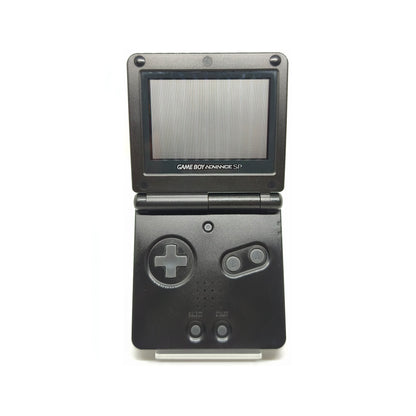 Nintendo Game Boy Advance SP konzol fekete (ajándék nagyító és leírás)