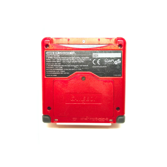 Nintendo Game Boy Advance SP konzol Piros