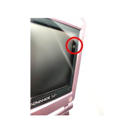 Nintendo Game Boy Advance SP konzol rózsaszín