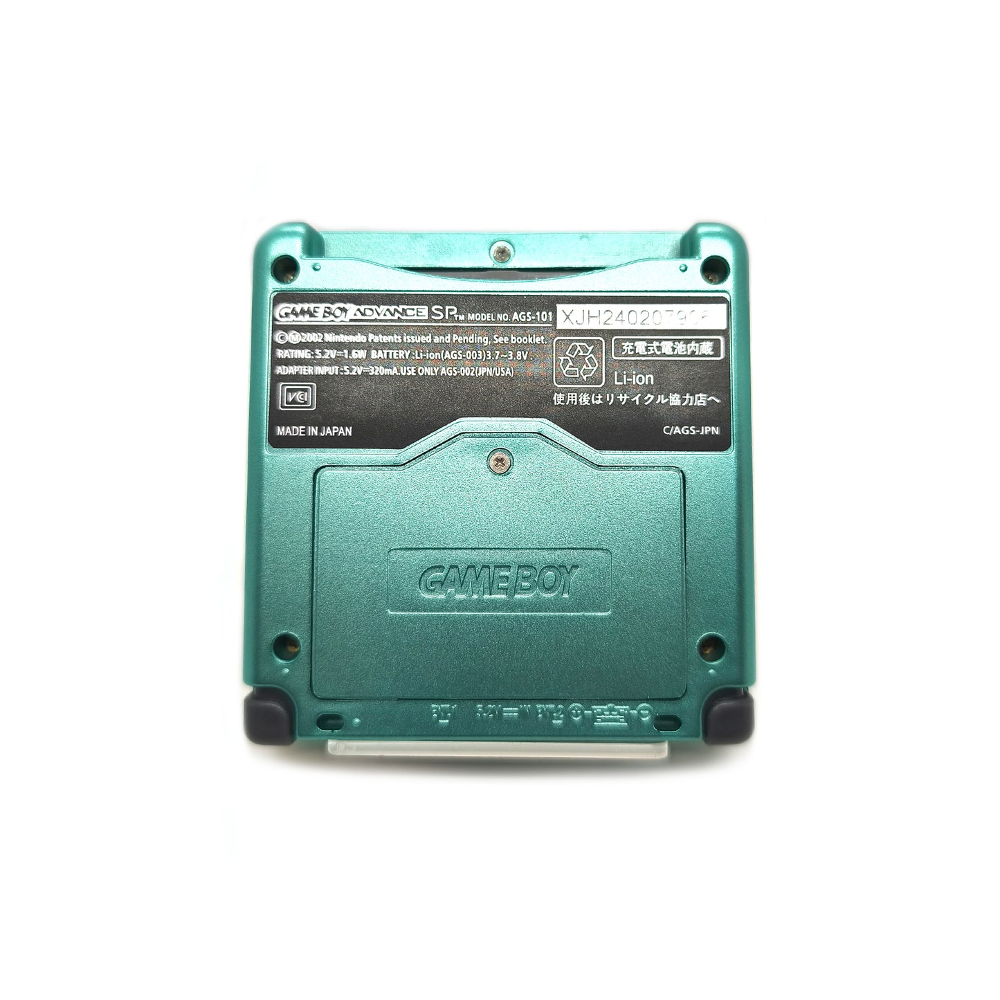 Nintendo Game Boy Advance SP konzol zöld (AGS-101)