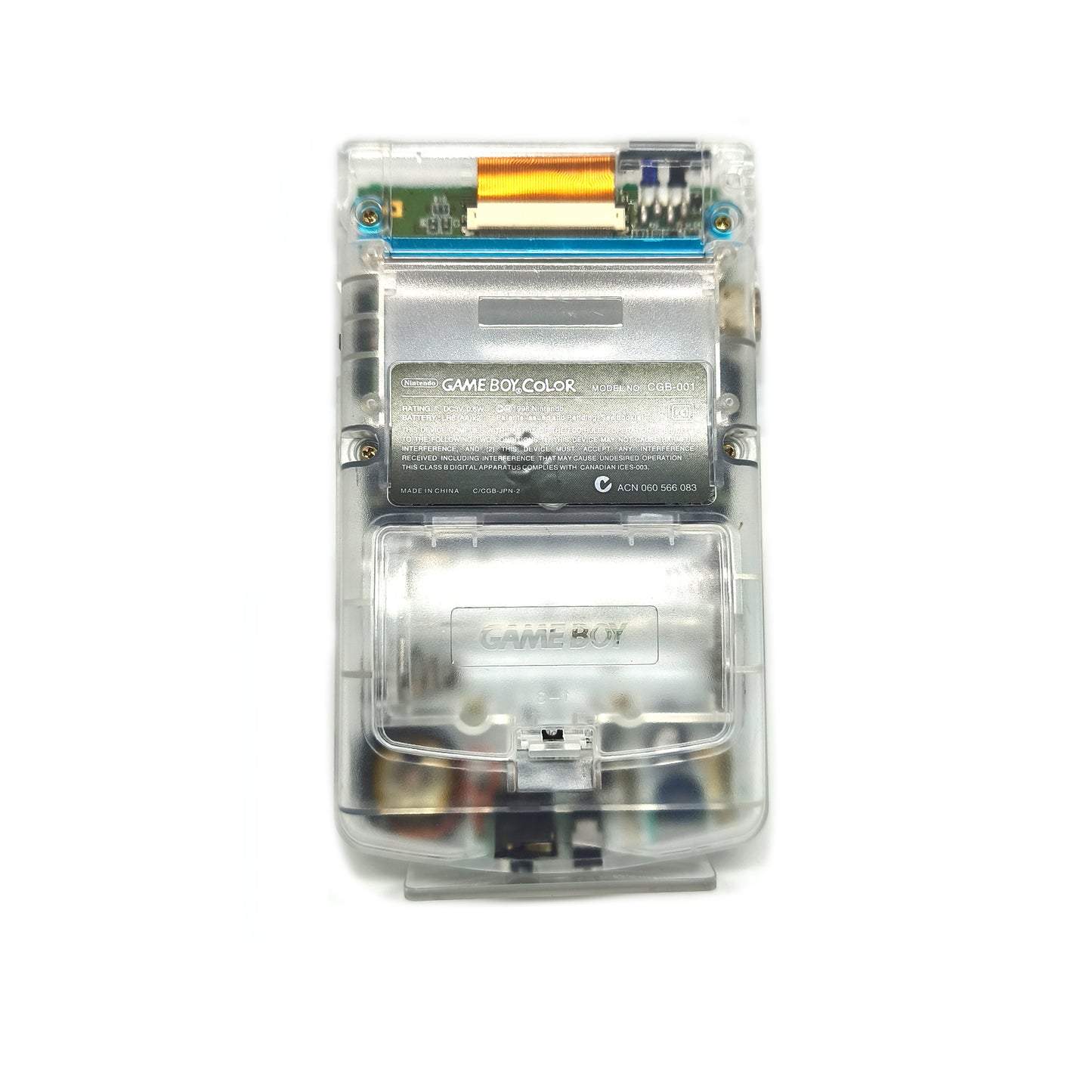 Nintendo Game Boy Color konzol Clear