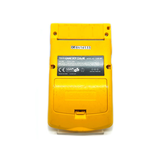 Nintendo Game Boy Color konzol sárga