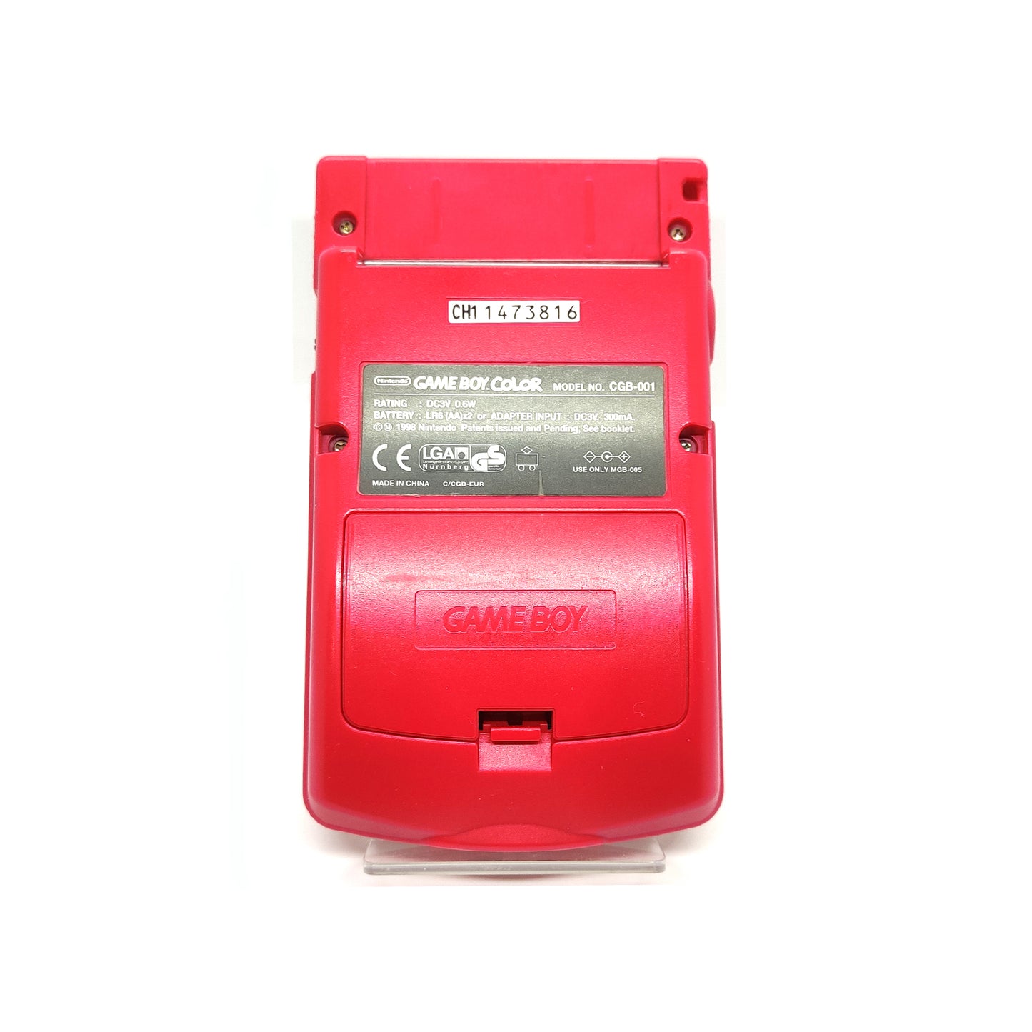 Nintendo Game Boy Color konzol piros