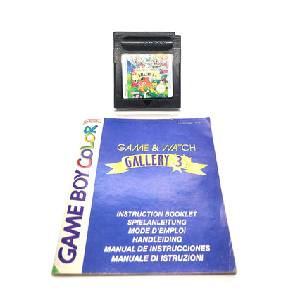 Game & Watch: Gallery 3 + leírás (manual) - Nintendo Game Boy játék