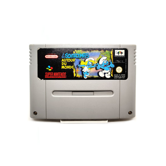 The Smurfs Travel the World - Super Nintendo PAL játék