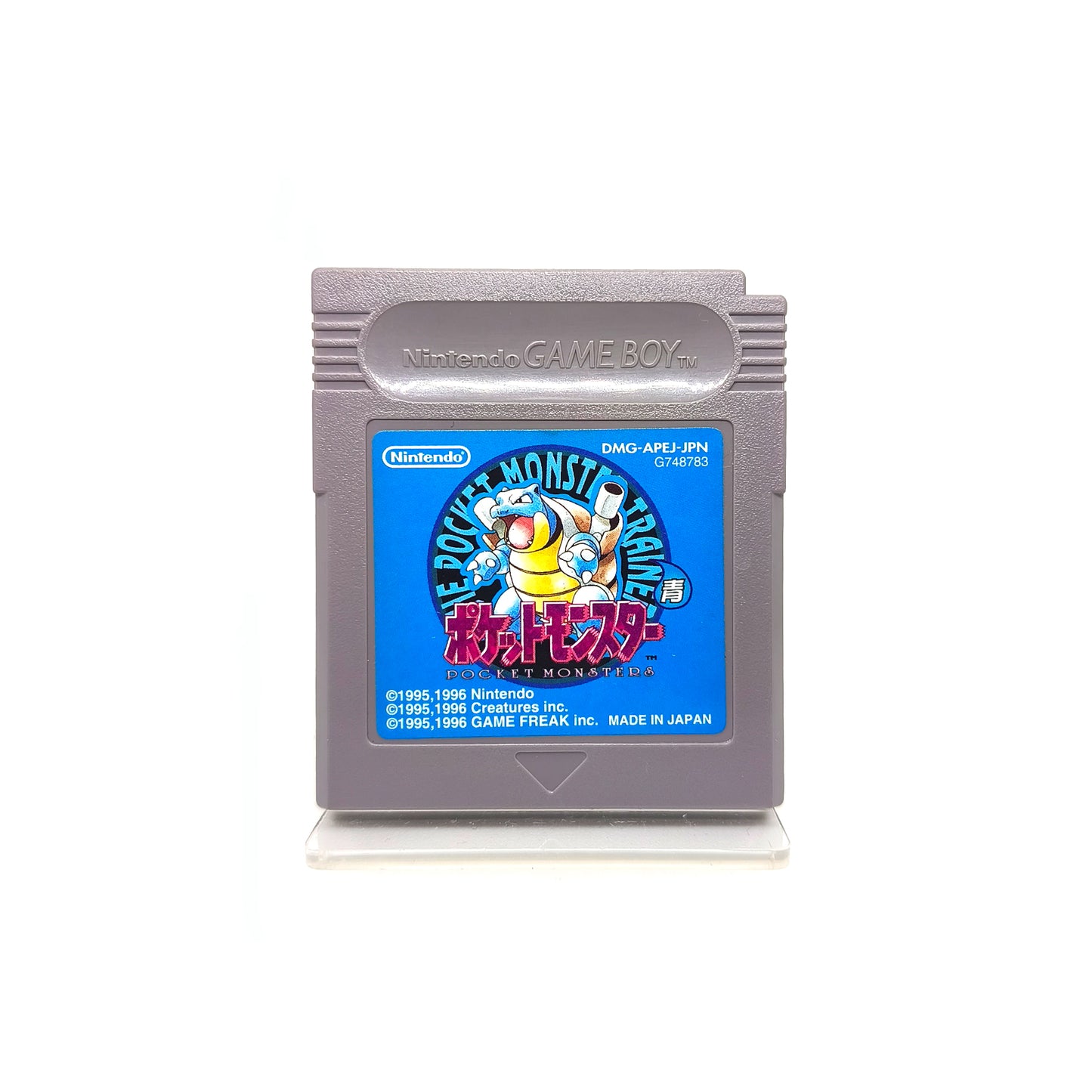 Pokémon Blue Version (JPN) - Nintendo Game Boy játék