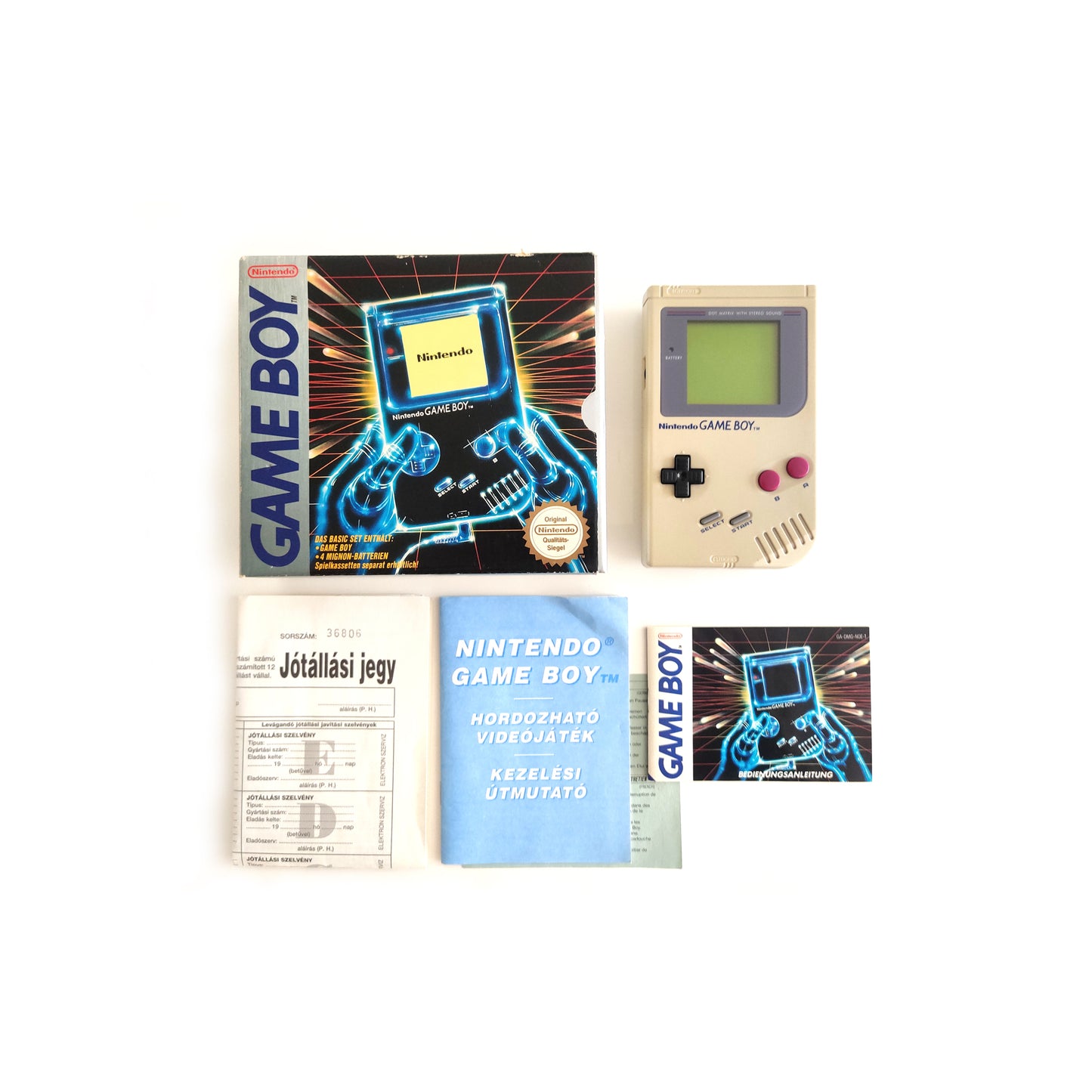 Nintendo Game Boy konzol - kis dobozos