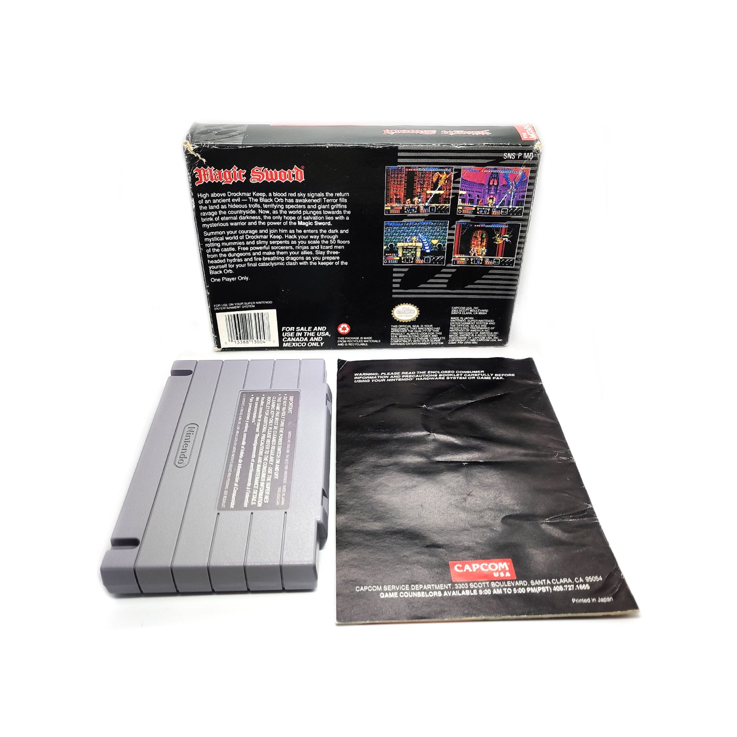 Magic Sword - Super Nintendo NTSC játék