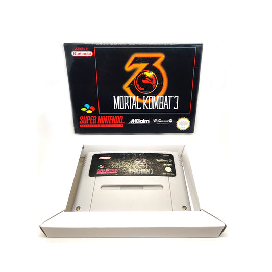 Mortal Kombat 3 (repro doboz) - Super Nintendo PAL játék