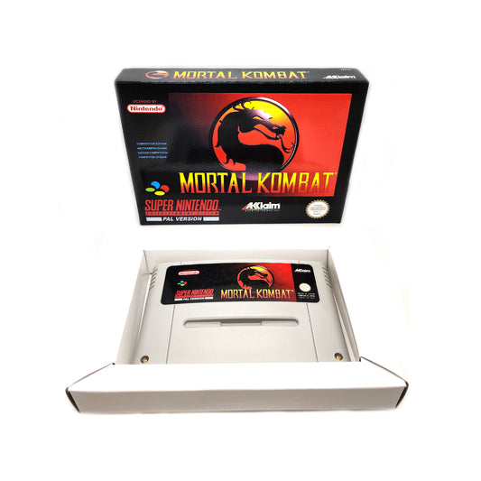 Mortal Kombat (repro doboz) - Super Nintendo PAL játék