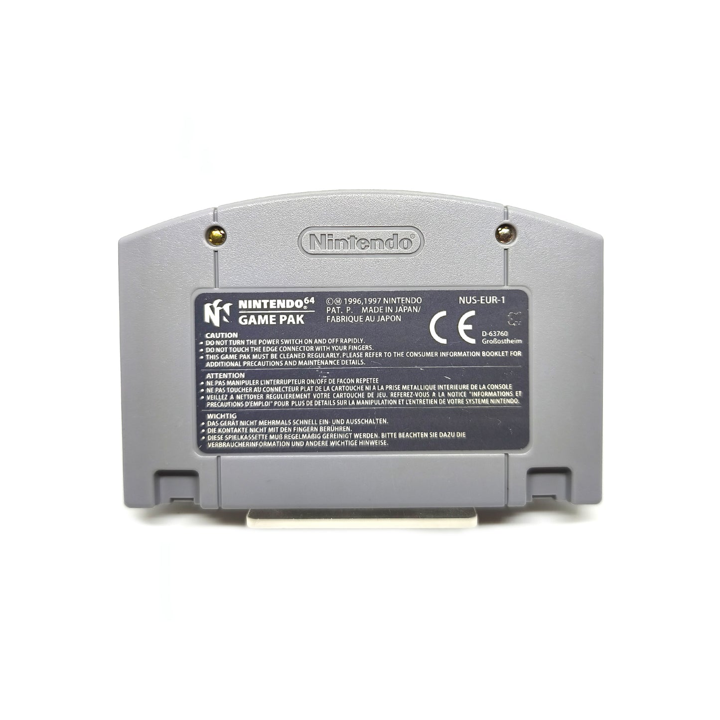 F-1 World Grand Prix - Nintendo 64 játék PAL