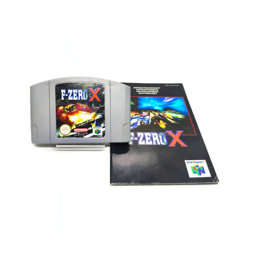 F-Zero X + leírás - Nintendo 64 PAL játék