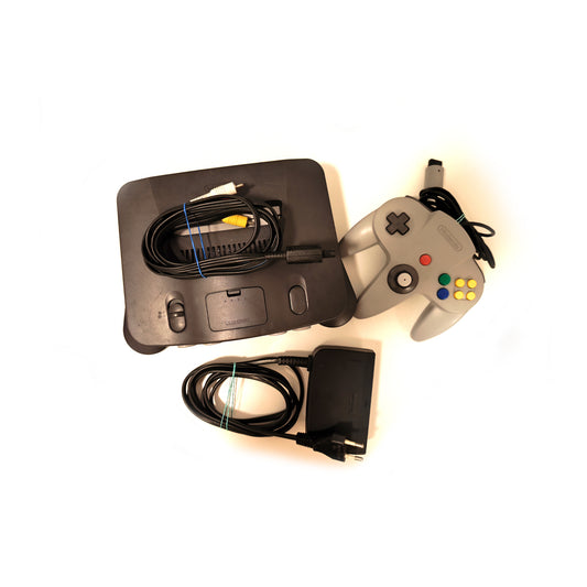 Nintendo 64 konzol - fekete