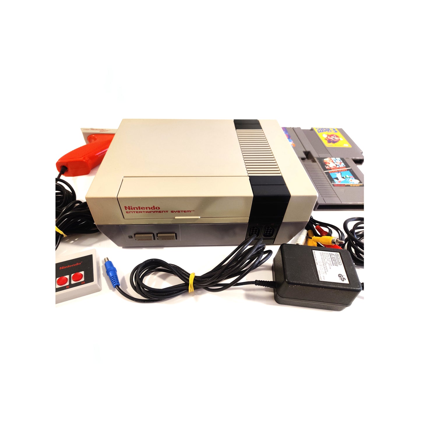 Nintendo Entertainment System NES konzol "kacsavadász szett"