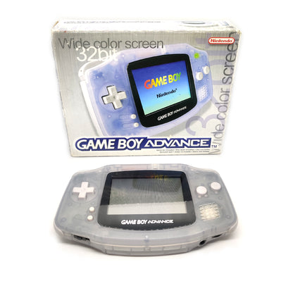 Nintendo Game Boy Advance konzol Clear + doboz