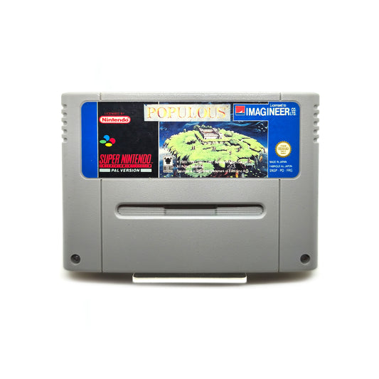 Populous - Super Nintendo PAL játék