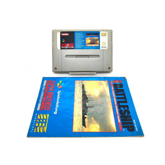 Super Battleship + leírás  - Super Nintendo PAL játék