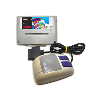 Mario Paint + egér - Super Nintendo PAL játék