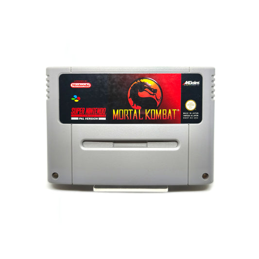 Mortal Kombat játék - Super Nintendo PAL