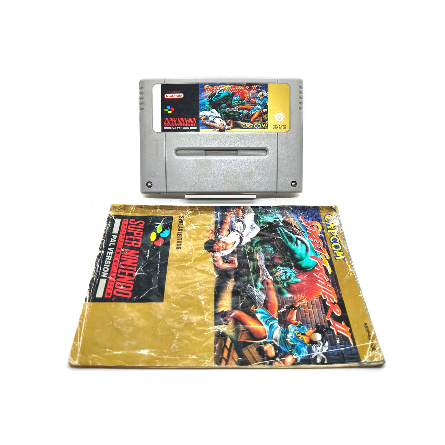 Street Fighter 2 + leírás - Super Nintendo PAL játék