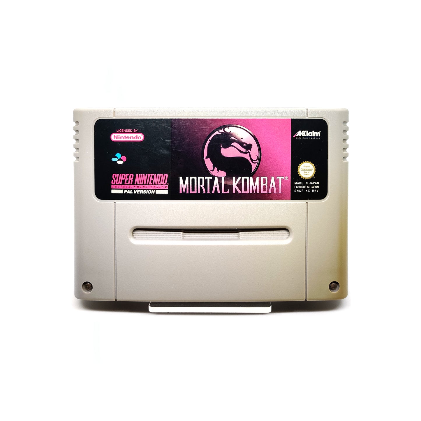 Mortal Kombat játék - Super Nintendo PAL