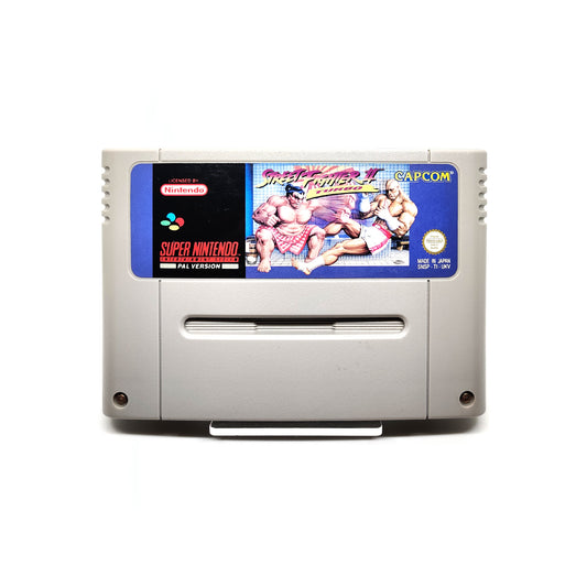 Street Fighter 2 Turbo: Hyper Fighting játék - Super Nintendo PAL