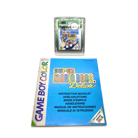 Super Mario Bros. Deluxe + leírás (manual) - Nintendo Game Boy Color játék