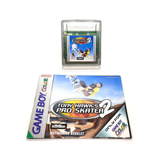 Tony Hawk’s Pro Skater 2 + leírás (manual) - Nintendo Game Boy Color játék