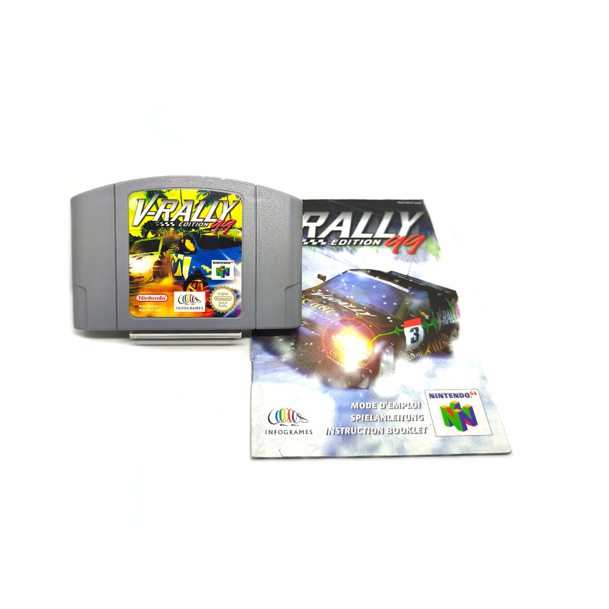 V-Rally: Edition 99 + leírás - Nintendo 64 PAL játék