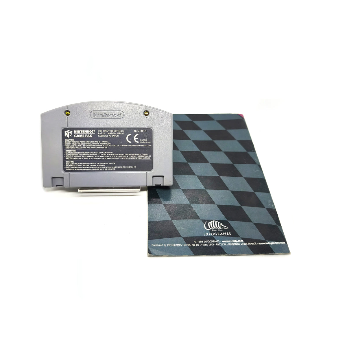 V-Rally: Edition 99 + leírás - Nintendo 64 PAL játék