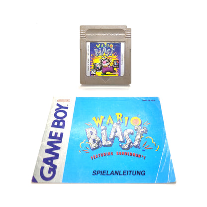 Wario Blast + leírás (manual) - Nintendo Game Boy játék